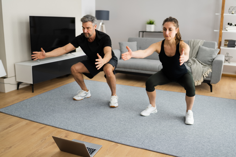 Home Workout Routine. Image Credit: Ryan Lane from Getty Images Signature